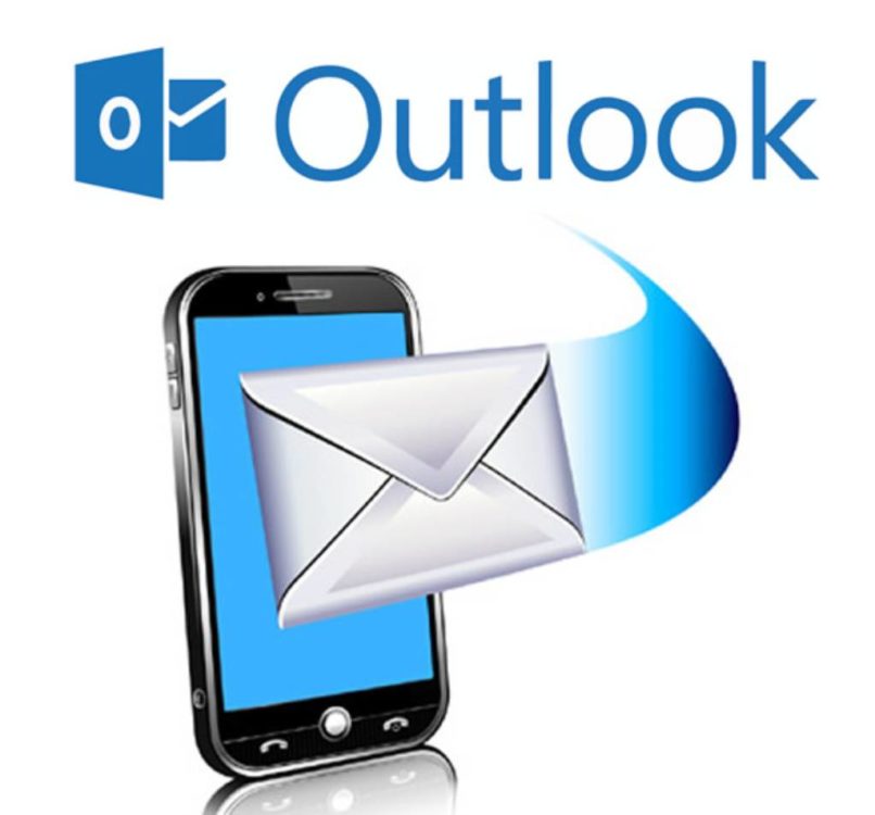 recevoir le courrier Outlook mobile