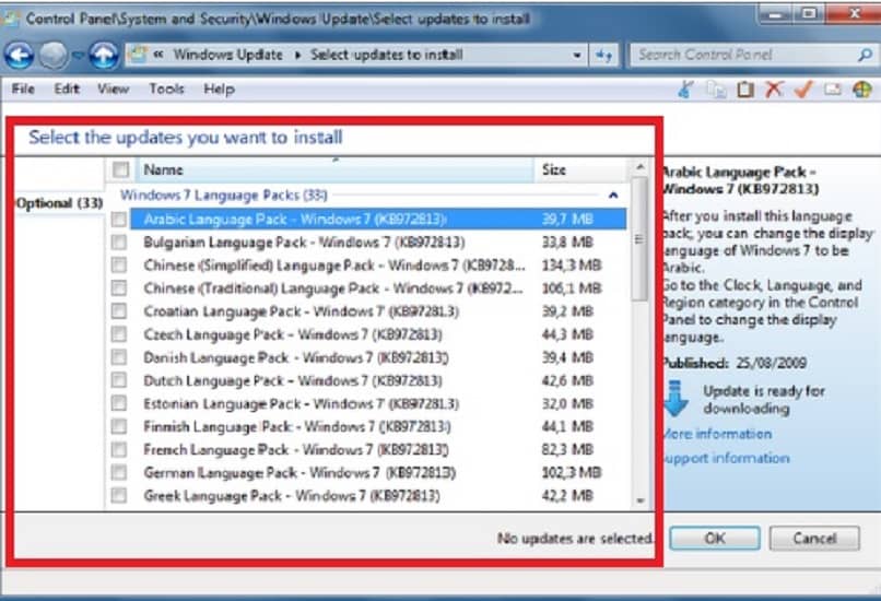changer la langue windows 7 solution pc ordinateur portable